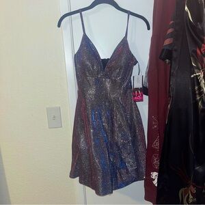 Chrome Sparkle Dress